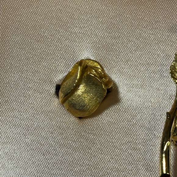 Vintage in box TANCER 11 interchangeable rose brooch - Picture 3 of 5